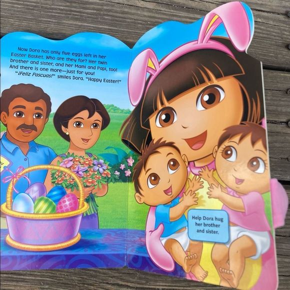 DORA LOVES EASTER NICKELODEON BOARD BOOK - Picture 3 of 6